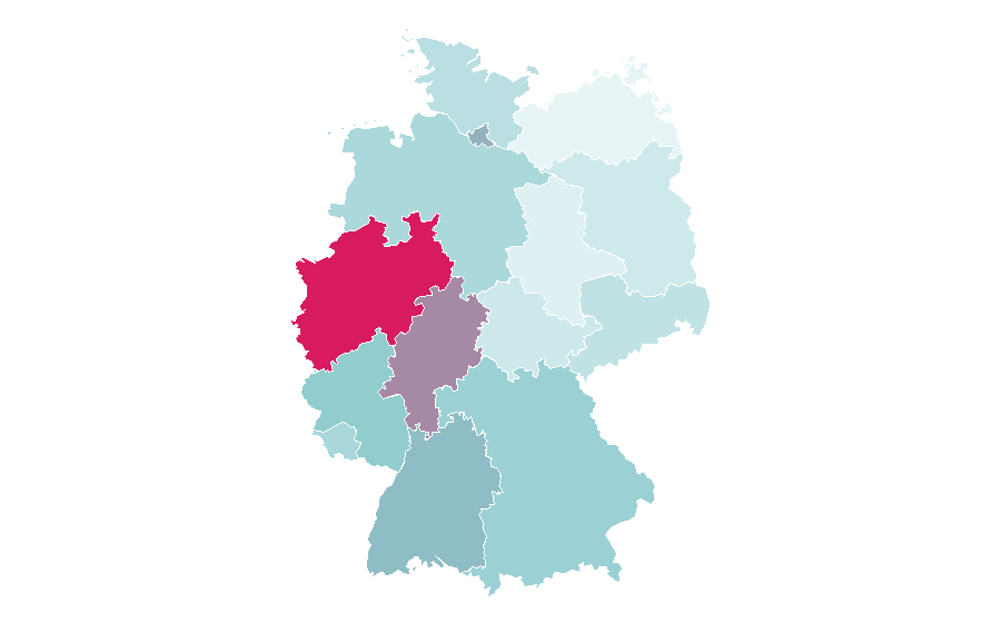 Affinity by region — Fibonacci, Germany
