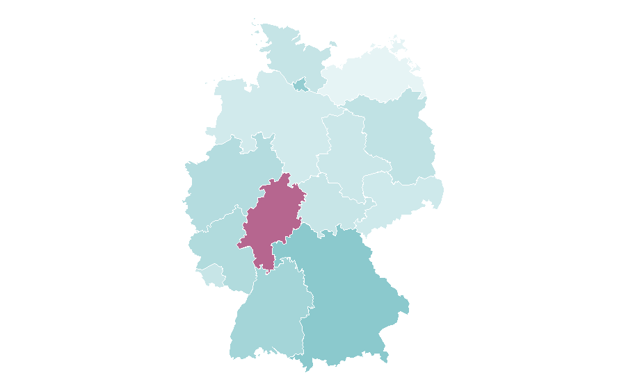 Affinità per regione — FIFA World Cup 2026, Germania
