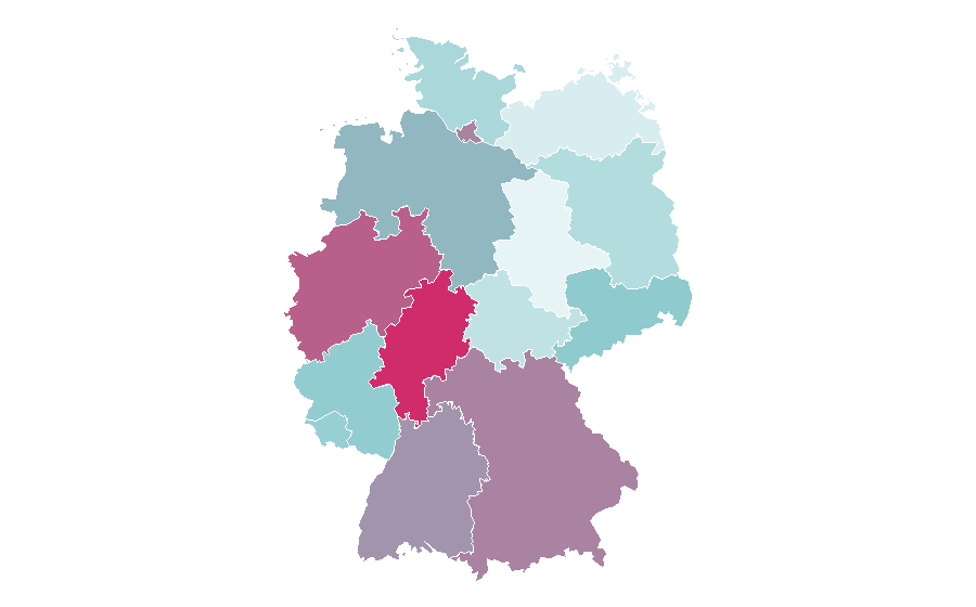 Affinity by region — Fight Club, Germany