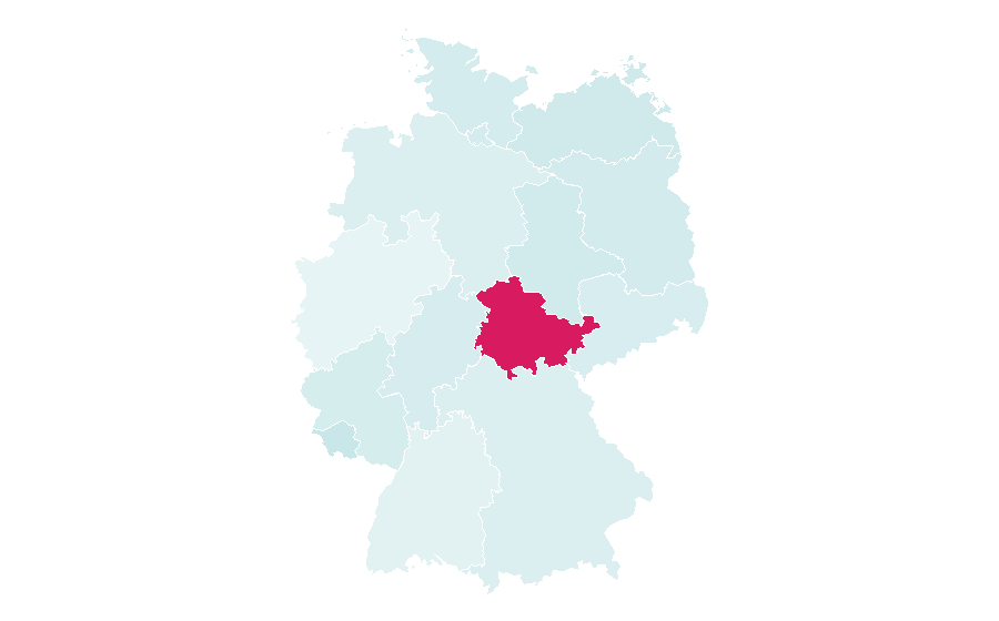 Affinity by region — Film editing, Germany