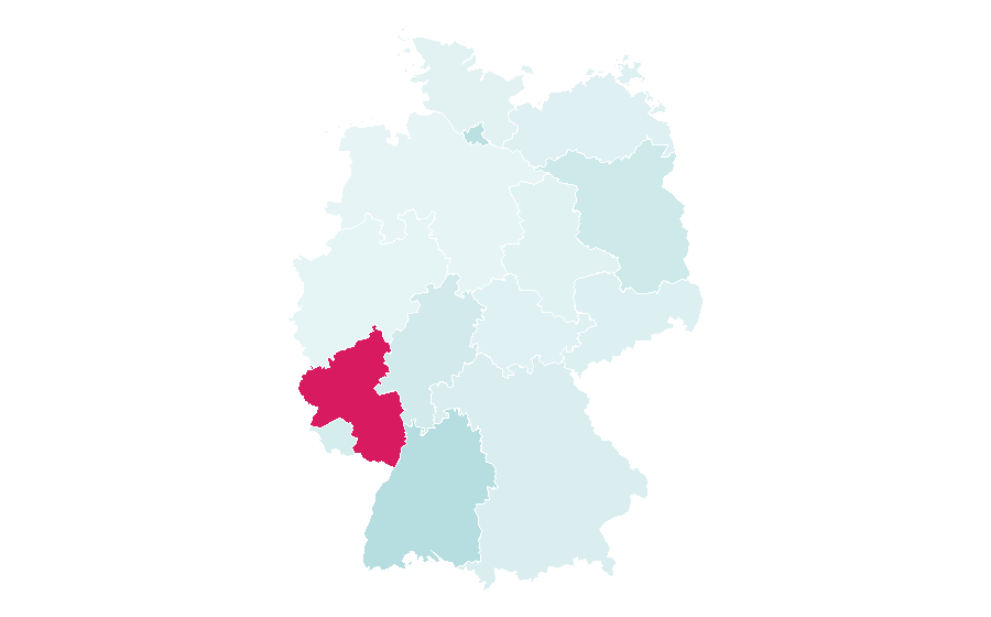 Afinidad por región — Film festival, Alemania