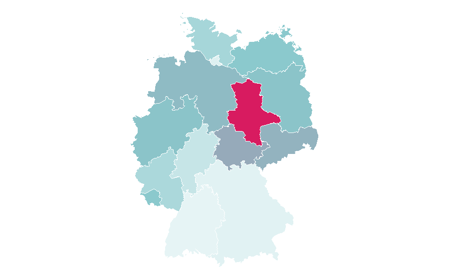 Afinidad por región — Final Destination, Alemania