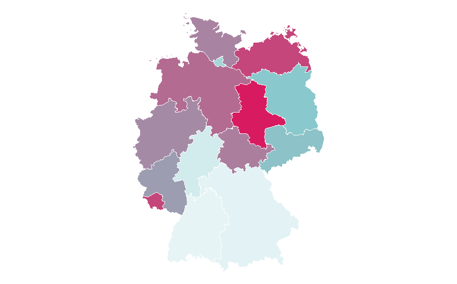 Affinité par région — Final Fantasy XIV, Allemagne