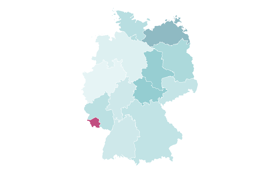 Affinity by region — Fingerstyle guitar, Germany