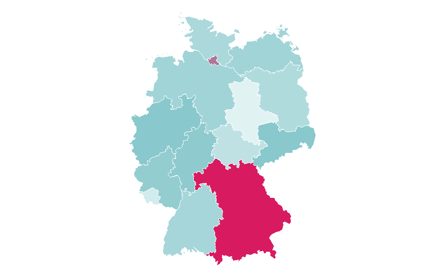 Affinity by region — Fink (singer), Germany