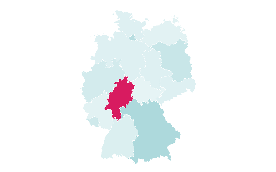 Affinität nach Region — Fishing bait, Deutschland