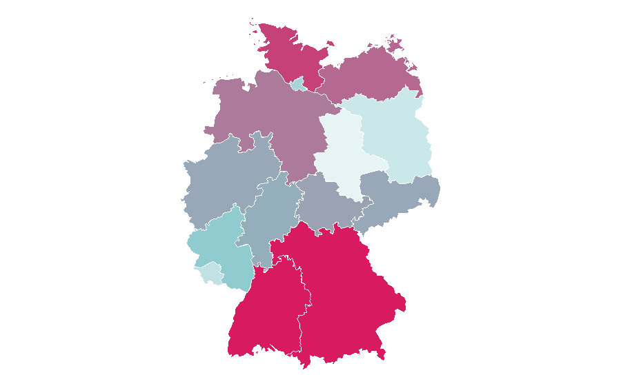 Affinity by region — FIT FOR FUN, Germany