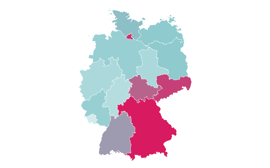 Affinity by region — Fitness app, Germany