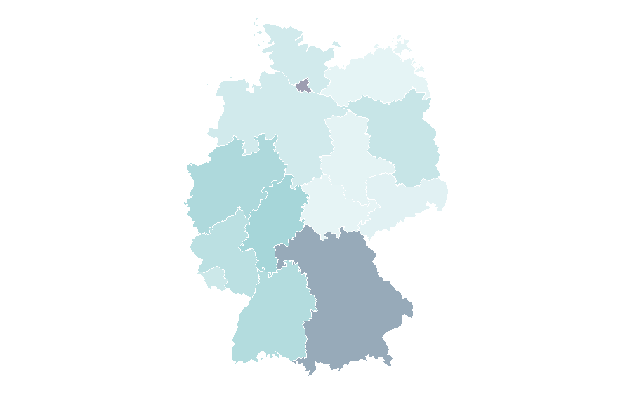 Affinity by region — Five Guys, Germany
