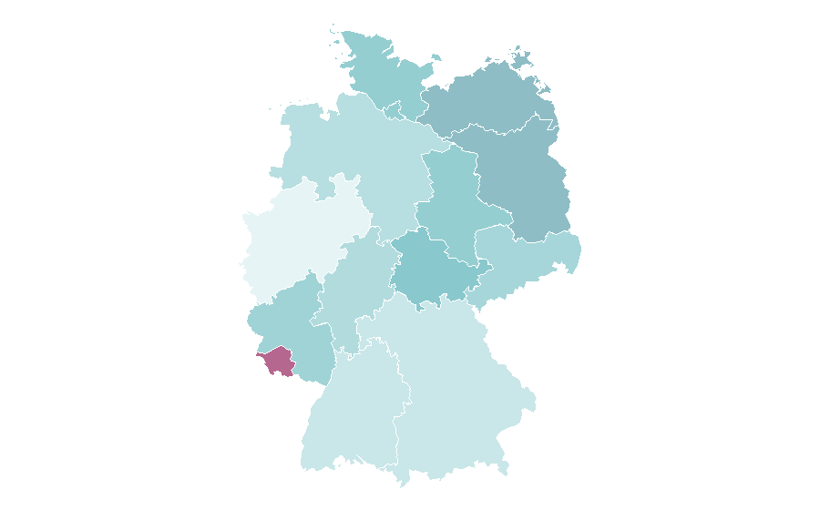 Affinity by region — Fixed-wing aircraft, Germany