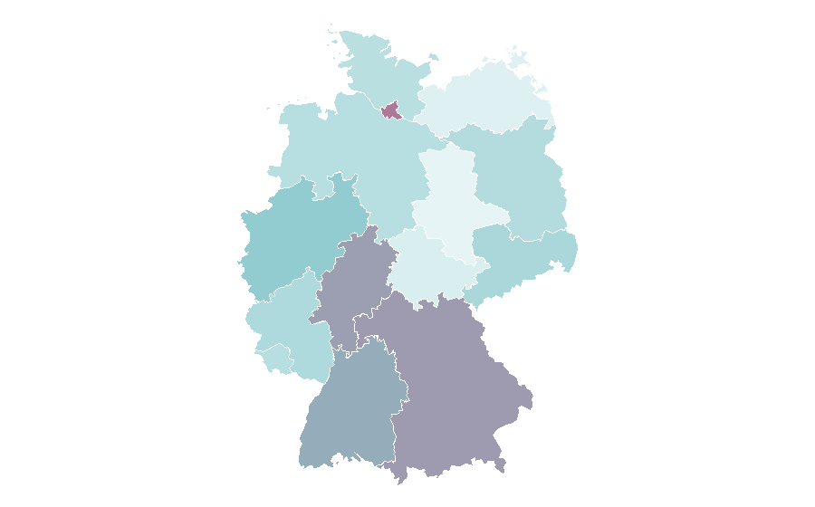 Affinity by region — Flamenco, Germany
