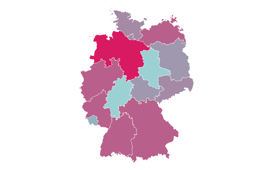Affinity by region — Flashlight, Germany