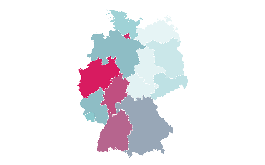 Affinity by region — Fleet vehicle, Germany