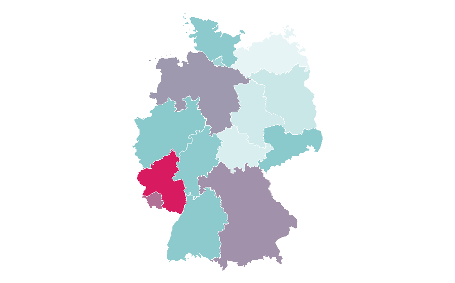 Affinity by region — Flickr, Germany