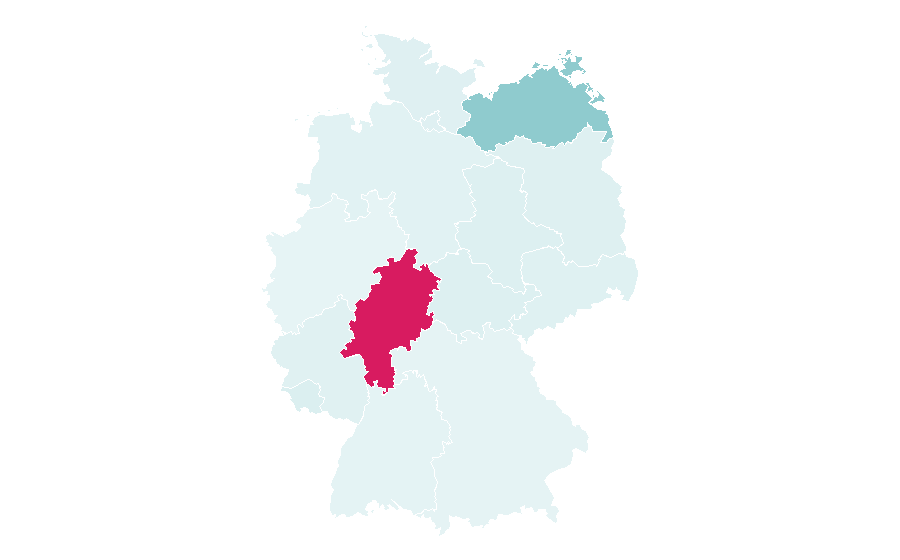 Affinity by region — Flipping Out, Germany