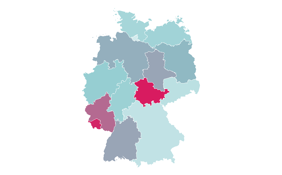 Affinité par région — Flooring, Allemagne