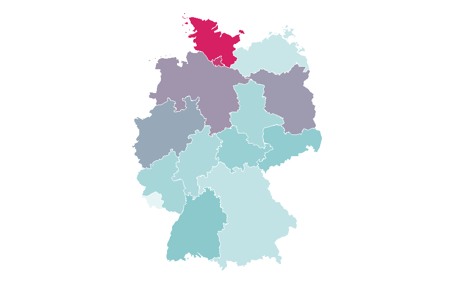 Affinity by region — Florian Schroeder, Germany