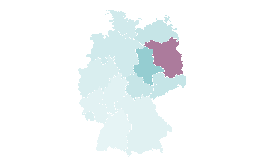 Affinity by region — Florida Eis, Germany