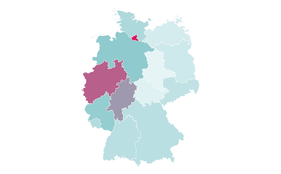 Affinity by region — Flushed Away, Germany