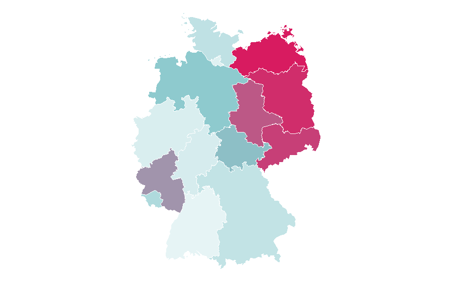 Affinity by region — Fodder, Germany