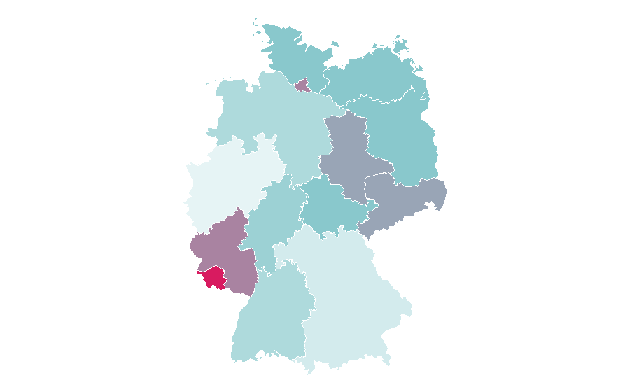 Affinity by region — Folk costume, Germany