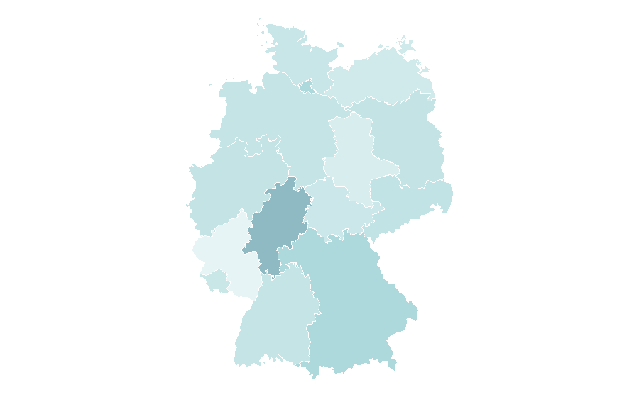 Affinità per regione — Folk music, Germania