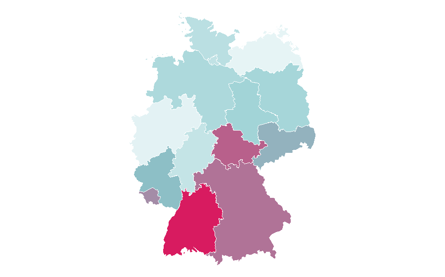 Affinity by region — FONIC, Germany