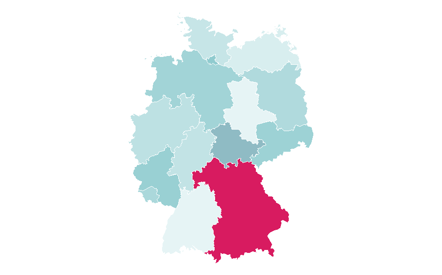 Affinité par région — Foo Fighters, Allemagne