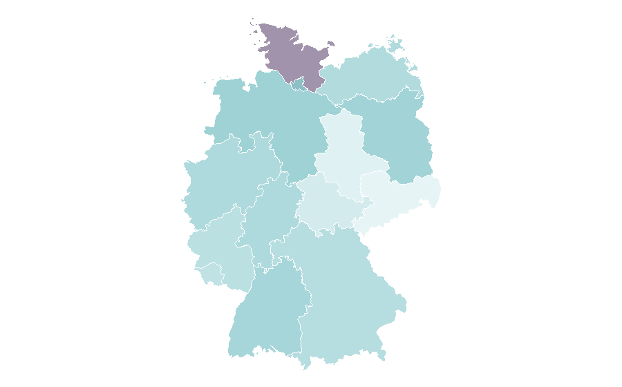 Affinity by region — Foodwatch, Germany