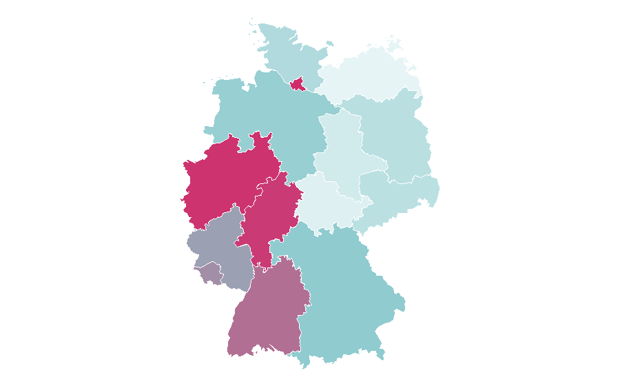 Affinità per regione — Foot Locker, Germania