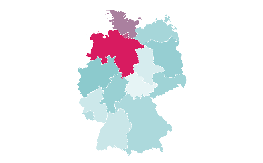 Affinity by region — Football Bromance, Germany