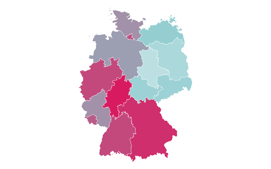 Affinity by region — Ford Bronco, Germany