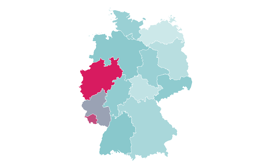 Affinity by region — Ford Fiesta, Germany