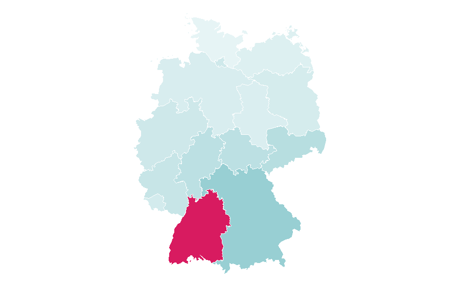 Affinity by region — Forearm, Germany