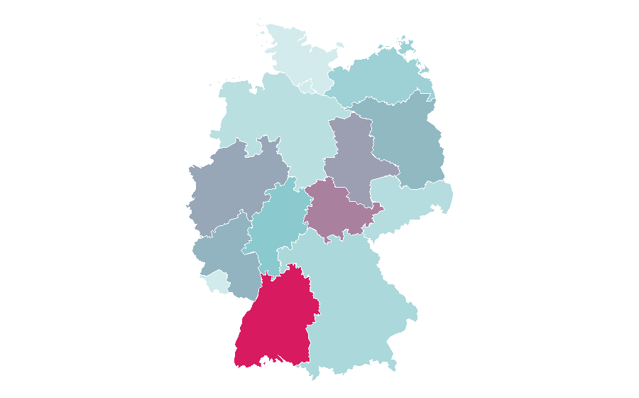 Affinity by region — formel1.de, Germany