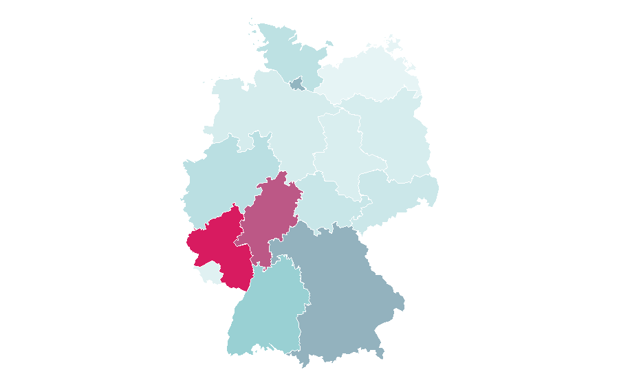 Affinity by region — Fox News Channel, Germany