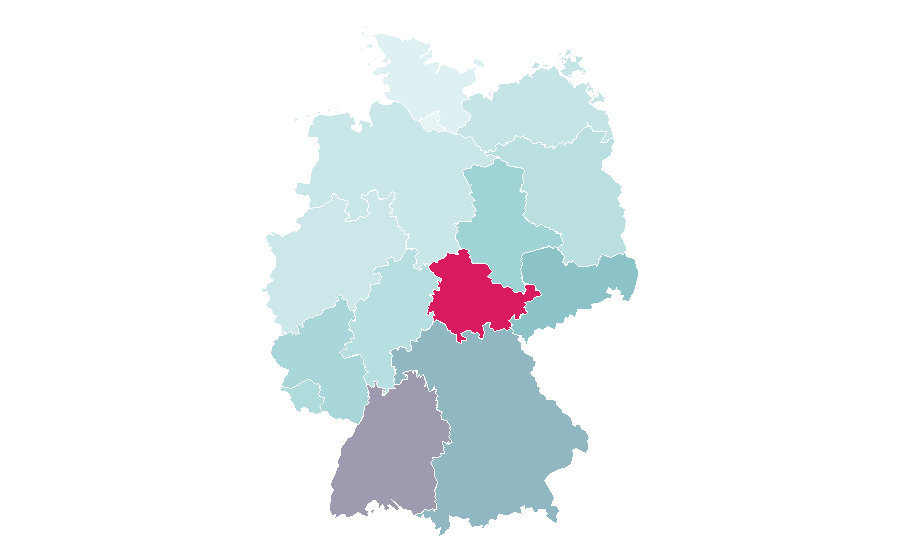 Affinity by region — Fox Racing, Germany