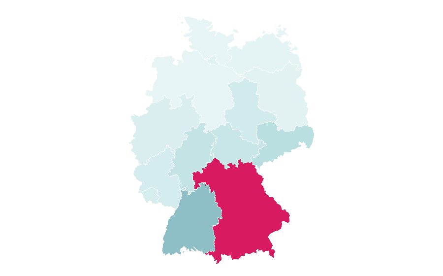 Affinity by region — Franjo von Allmen, Germany