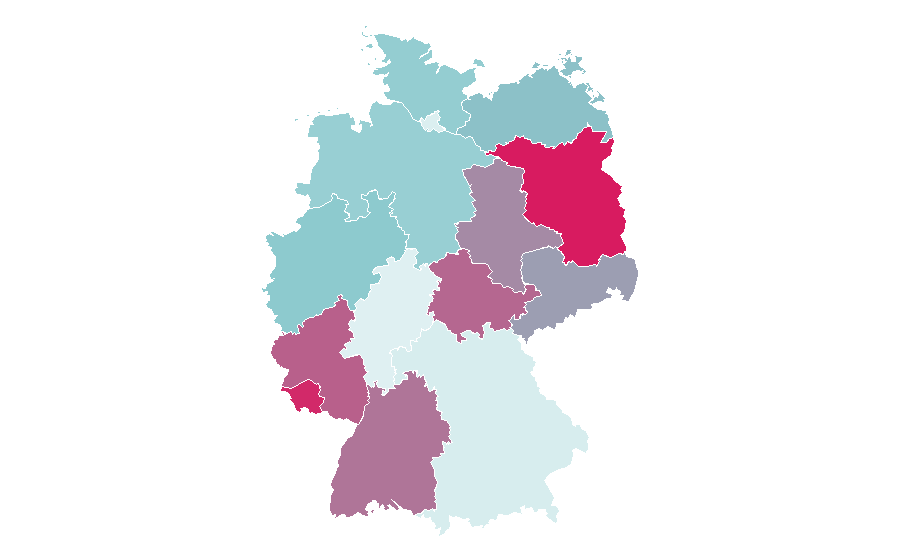 Affinity by region — Frank Elstner, Germany