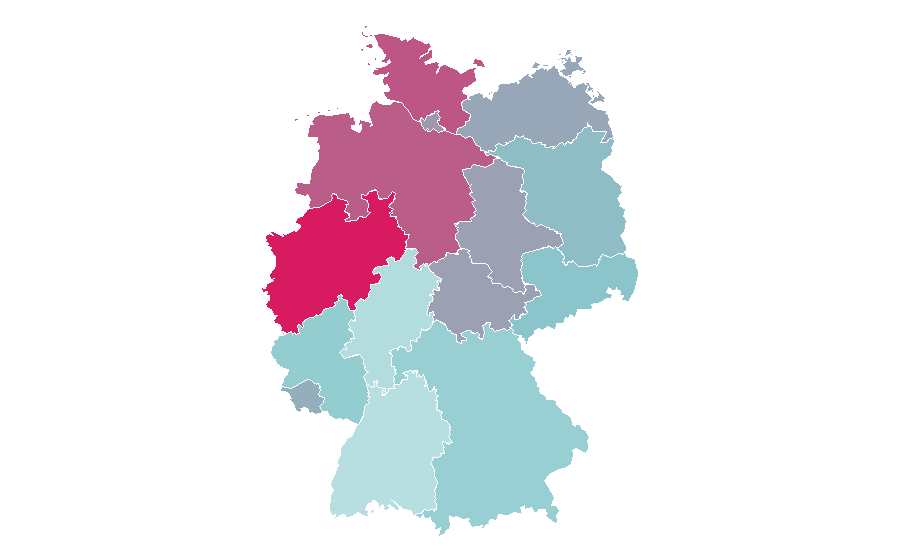 Affinity by region — Frank Rosin, Germany