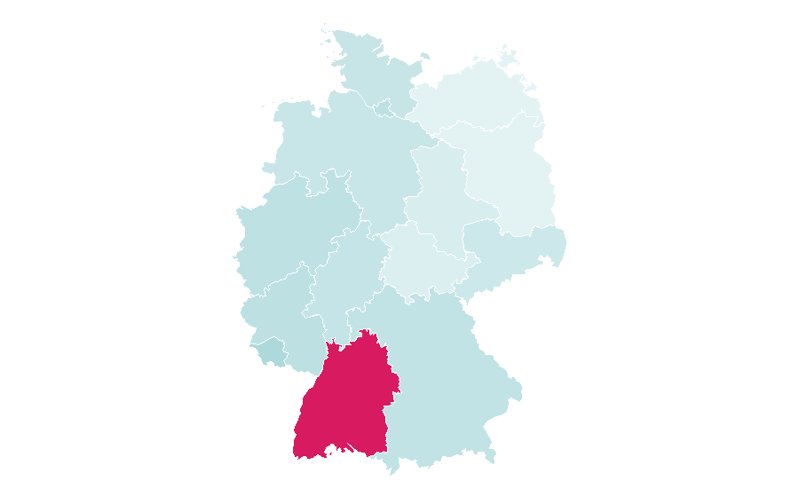 Affinity by region — Frank Schmidt, Germany