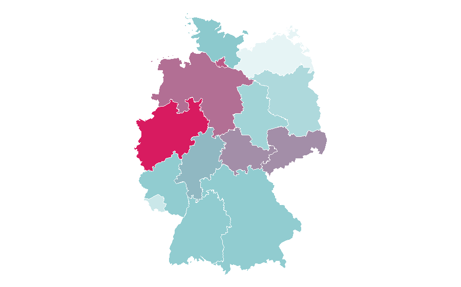 Affinity by region — Frank Thelen, Germany