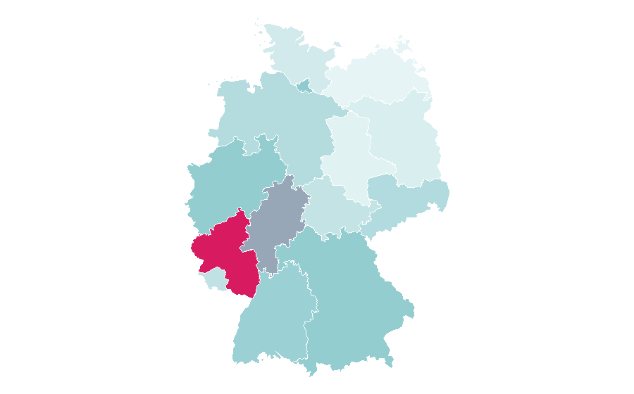 Affinity by region — Frankenstein, Germany