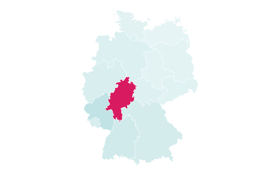 التقارب حسب المنطقة — Frankfurt, ألمانيا