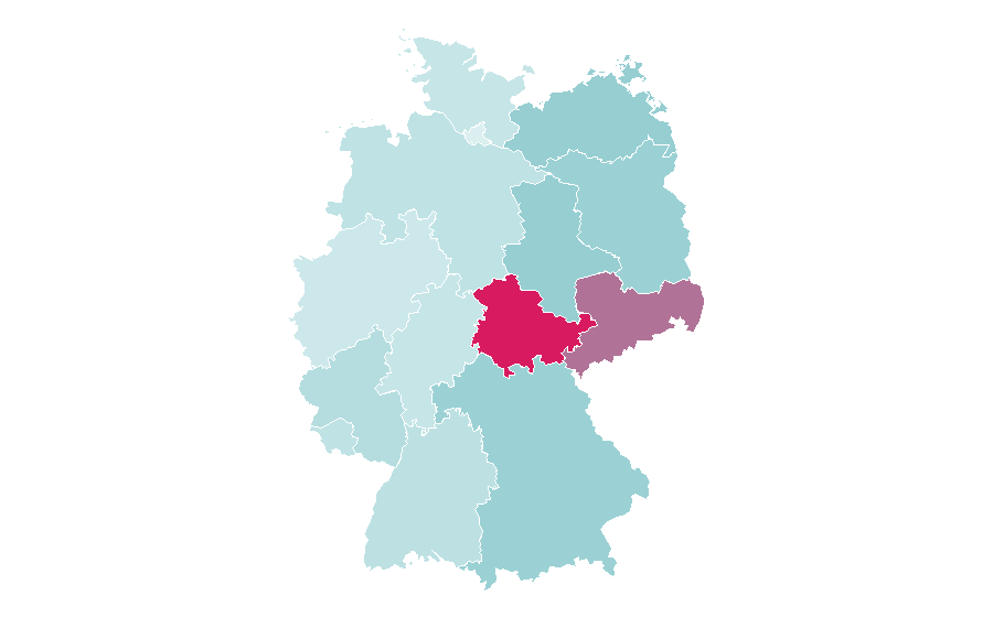 التقارب حسب المنطقة — Franziska Preuß, ألمانيا