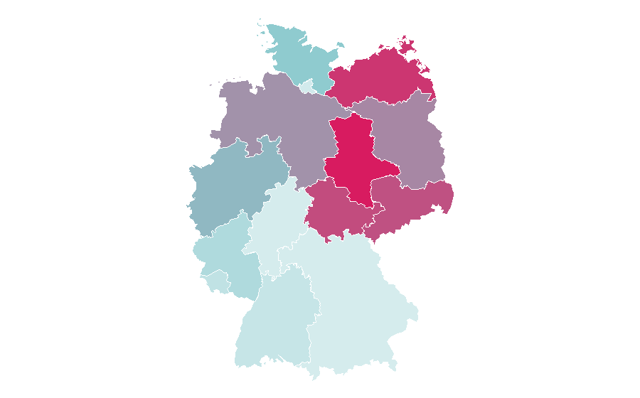 Affinity by region — Frauke Ludowig, Germany
