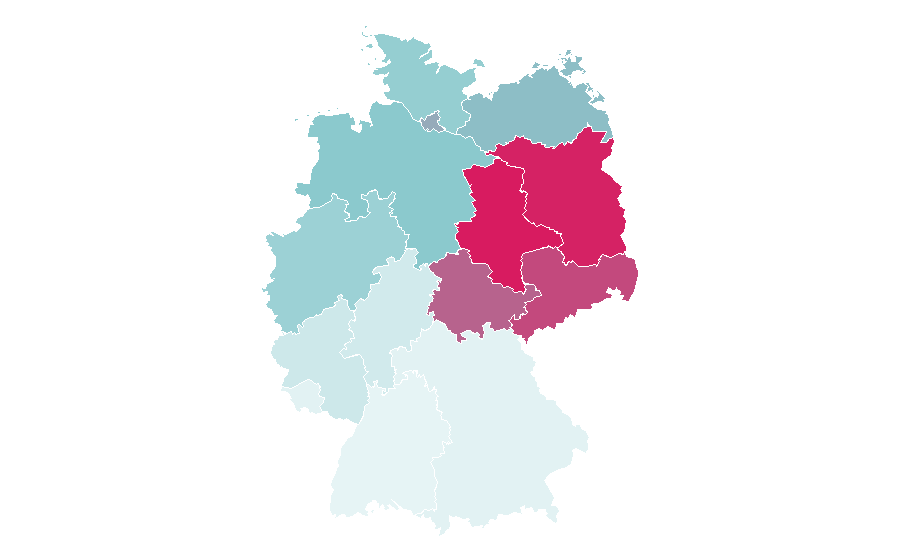 Affinity by region — Frederick Lau, Germany