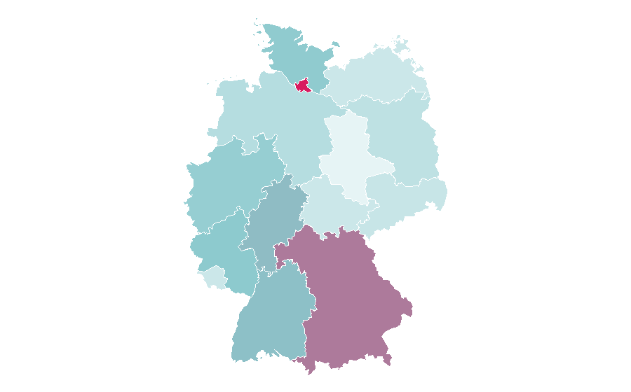 Affinity by region — Free People, Germany