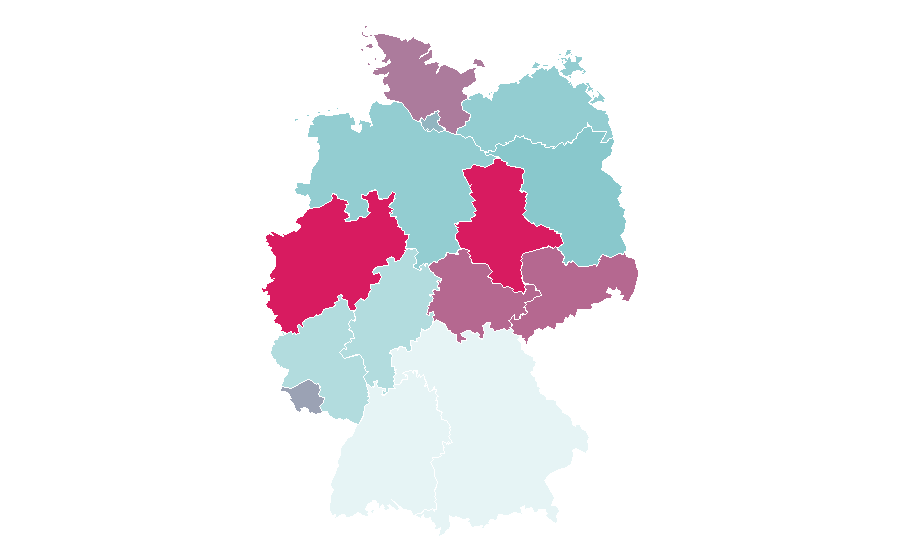 Affinity by region — Free-to-play, Germany