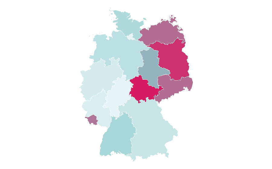 Affinity by region — Freestyle BMX, Germany